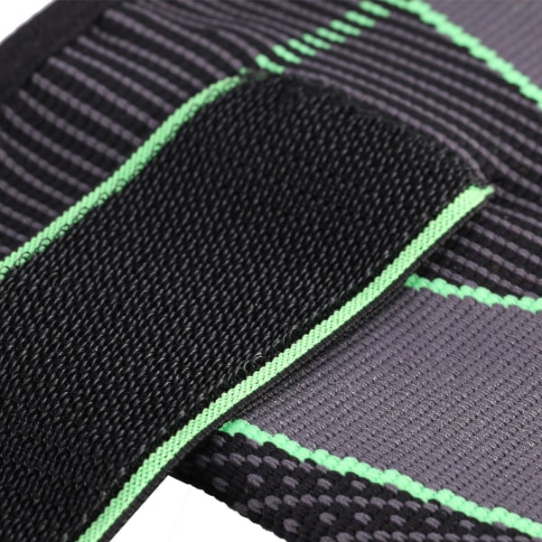 Sikkerhet Knebeskyttere Malurt Helsepleie Strikket Høst og Vinter Varm Forlenget Sports Knebeskytter Knepleie green black XL