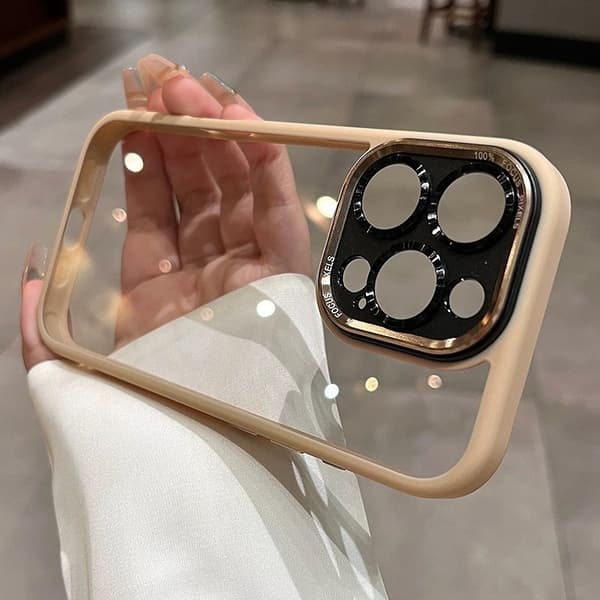iPhone 17 PROMAX Eagle Eye Metall Linsskydd Transparent