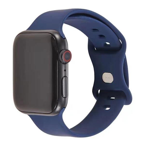Kellon ranneke Apple Watch iWatch 40/41/42MM tummansininen koko S