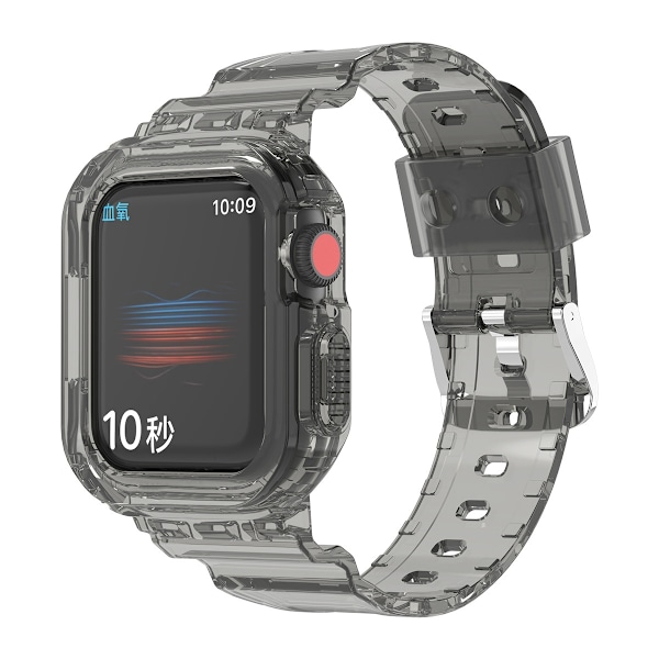 Urrem til Apple Watch iWatch 10. generation 42 mm transparent sort