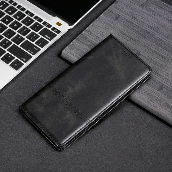 Etui til Samsung S22PLUS sort magnetisk læder flip