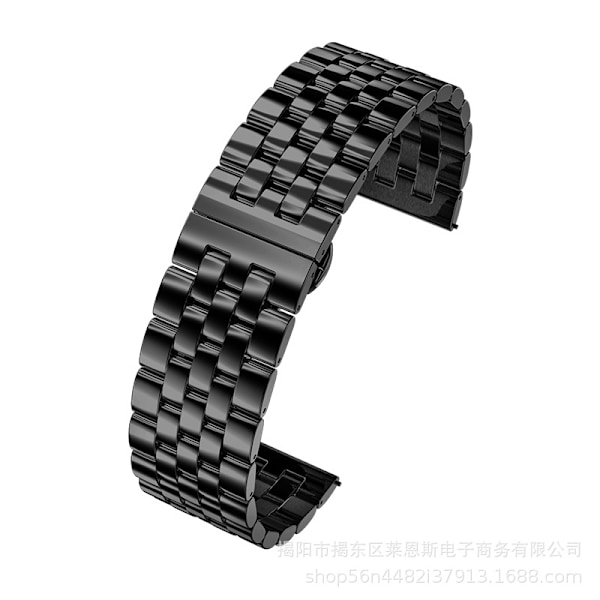 Klokkereim for Apple Watch iWatch for 38-40-41mm HW-Black MD Smart Five Beads