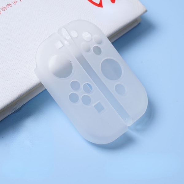 För Nintendo Switch Handtag Sleeve TPU Silikon OLED för Joy-Con Handtag Tillbehör Perifer Frosted