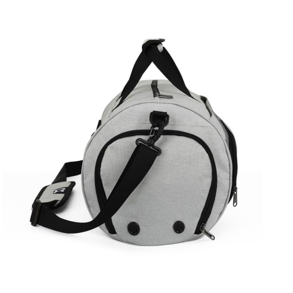 Rygsæk Bærbar rejse Folderejse Fritid Vandtæt Gym Cross-Body skuldertaske Light gray 21 inches