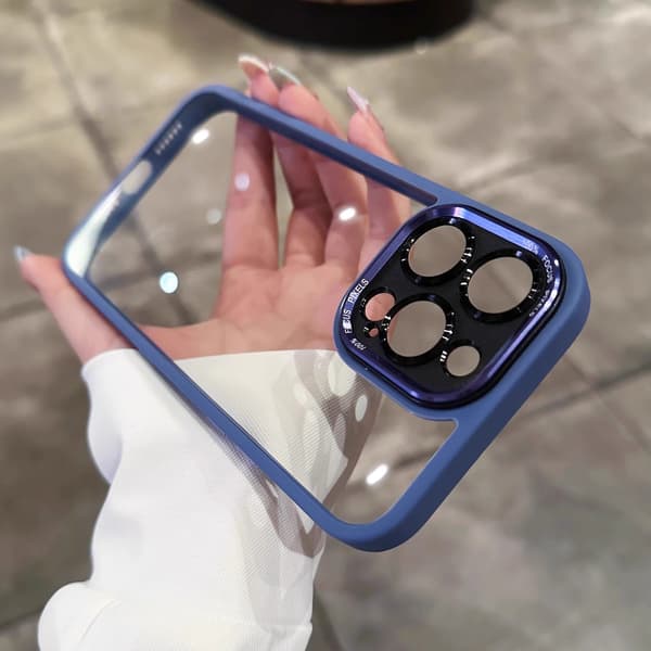 iPhone 17 PRO Eagle Eye Metall Linse Deksel Transparent