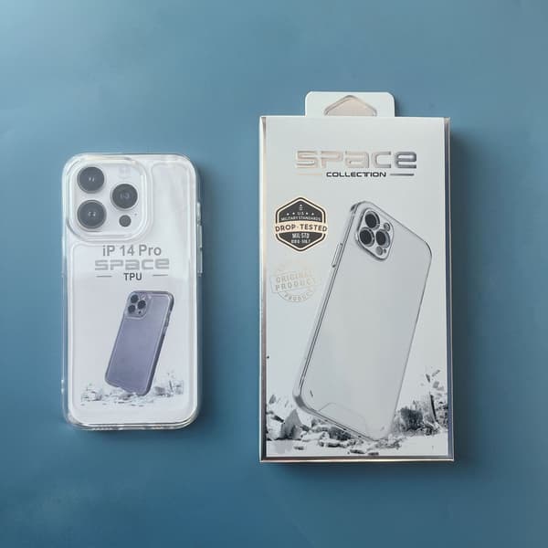 2 stk. deksel til iPhone 17pro stort hullrom transparent