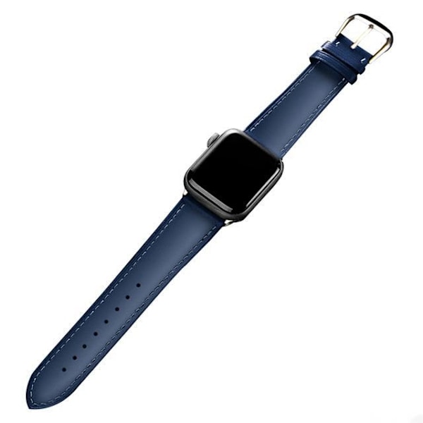Klockarmband för Apple Watch iWatch Mörkblå 42/44/45MM