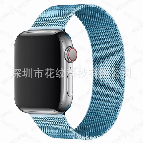 Klockarmband för Apple Watch iWatch 38/40/41mm Ljusblå