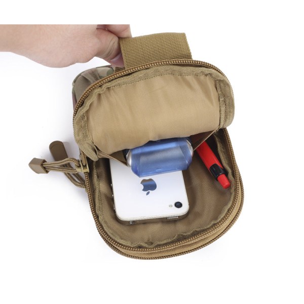 Men women Fanny Pack Waist Bag Large Capacity Men's Outdoor Mobile Phone Running Exercise Camouflage Tactical Black black line