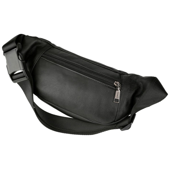 Fanny Pack Running Belt Waist Bag Organizer Sports First Layer lehmännahkaa