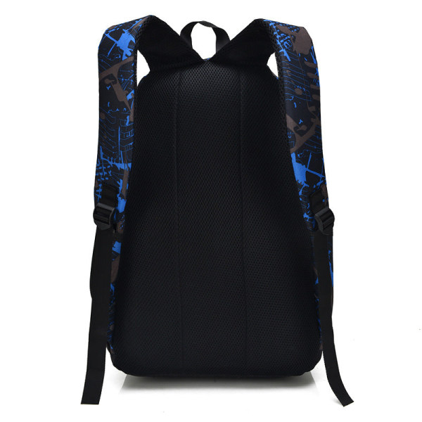 School Student Backpack College Bookbag Travel Bag Fashion Casual Burden Reduction Anti-Seismic Green