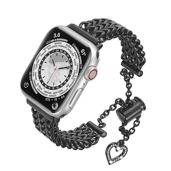 Urrem til Apple Watch iWatch 38/40/41MM Sort