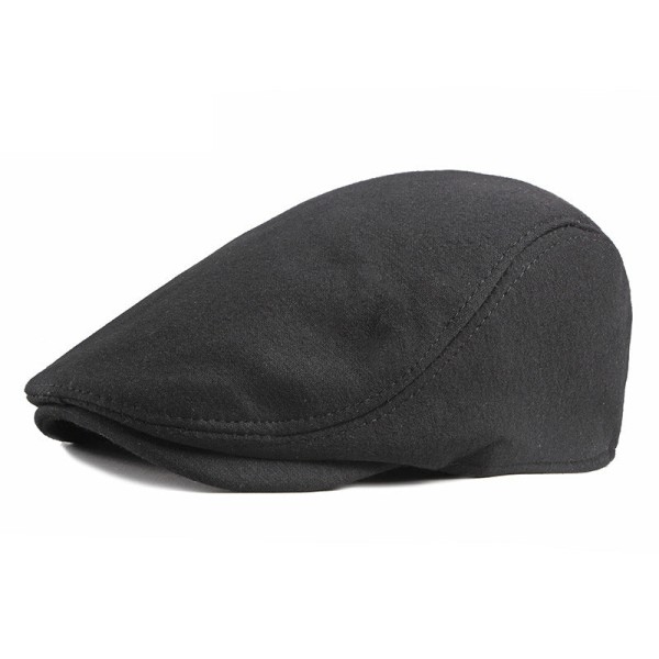 Baskerhatt 2022 Vår Sommar Enfärgad Solskydd Casual cap Black Adjustable