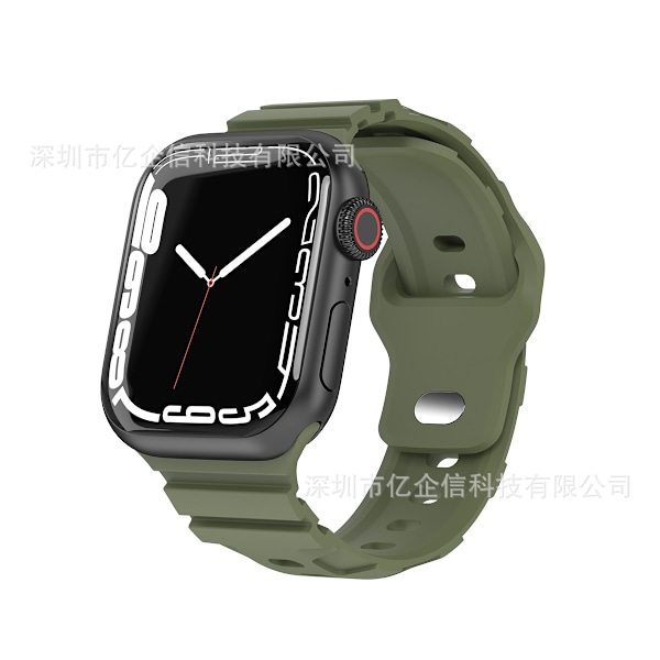 Klockarmband för Apple Watch iWatch 38/40/41mm universal olivgrön