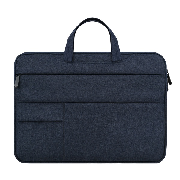 Män Ryggsäck Axelväska Laptop Sleeve zm21 Navy blue 14-inch