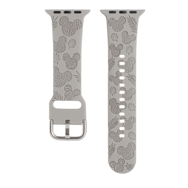 Kellon ranneke Apple Watch iWatch 42/44/45/49mm Harmaa