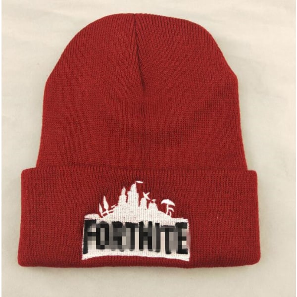 Varm vinterstickad mössa Europeisk och amerikansk Anime E-Sports Fortnite ulltröja unisex Fortress Night Tibetan Green 56-58cm M