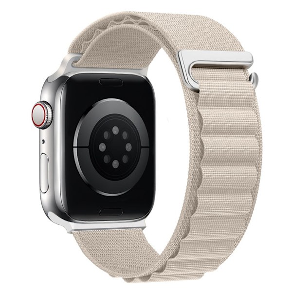 Urrem til Apple Watch iWatch 42/44/45/49mm rustfrit stål konnektor stjerneskær farve