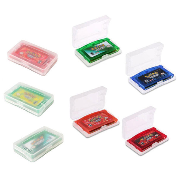 GBA Game Card Box GameBoy Advance Game Card Lagringsboks Spill Display Box GBA Card