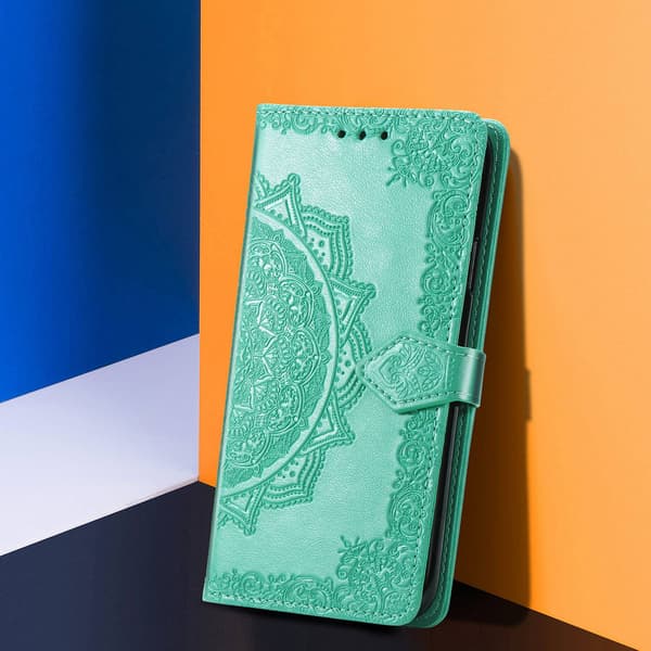 Fodral för Samsung A23 E Ljusgrön Flip kort