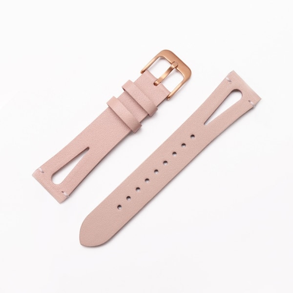 Klockarmband för Apple Watch iWatch 42/44mm rosa enkelrem
