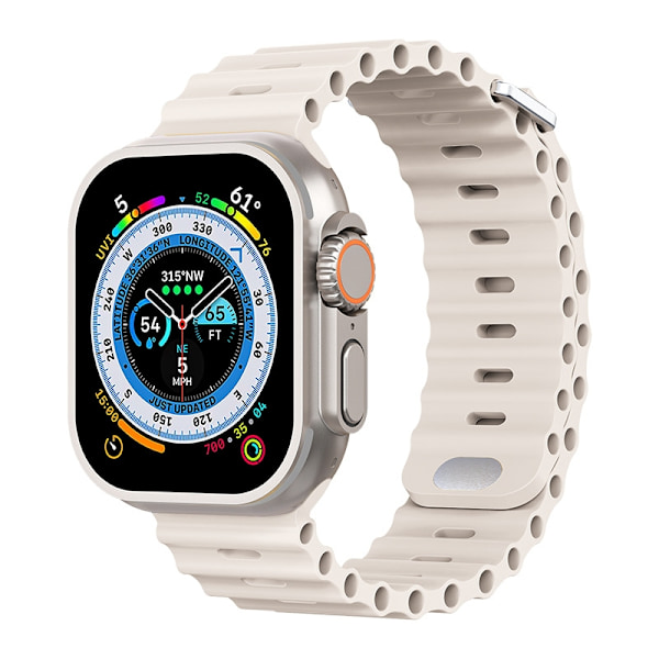 Urrem til Apple Watch iWatch 38/40/41mm Stjerneskær Farve