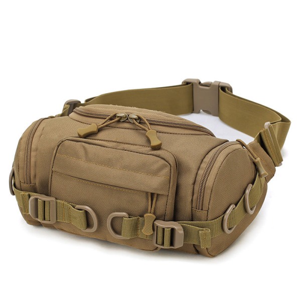 Fanny Pack Løpebelte Midjeveske Organizer Outdoor Sports Multifunksjonell NO.30 Desert camouflage Average size