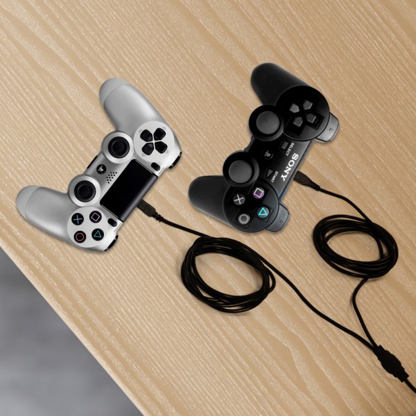 3,5 M PS3-laddningskabel PS4-handtag Laddningskabel Xbox One-datakabel PS4 Pro VR- power