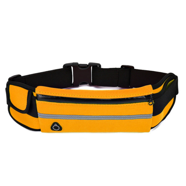 Miehet naiset Fanny Pack vyölaukku Harjoitus Juoksuvyö Marathon Juoksu Vedenpitävä Monitoiminen Henkilökohtainen matkapuhelin Red 6.5 inches