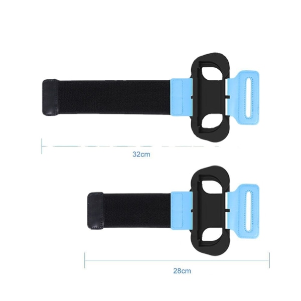 For Switch Wrist Strap Switch Dancing Game Joycon Wrist Strap Two Pack NS Black