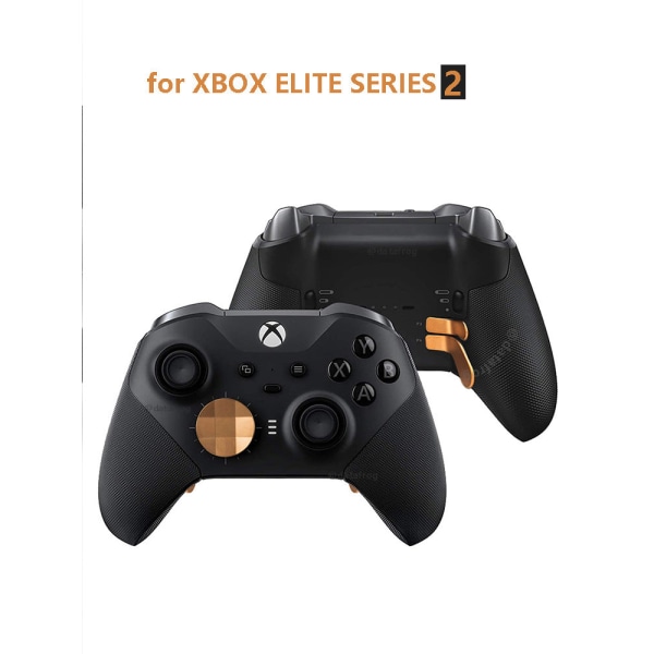 For Xbox One Elite Series 2 Generation Elite Edition Håndtak Metal Cross Key Paddle Set Black