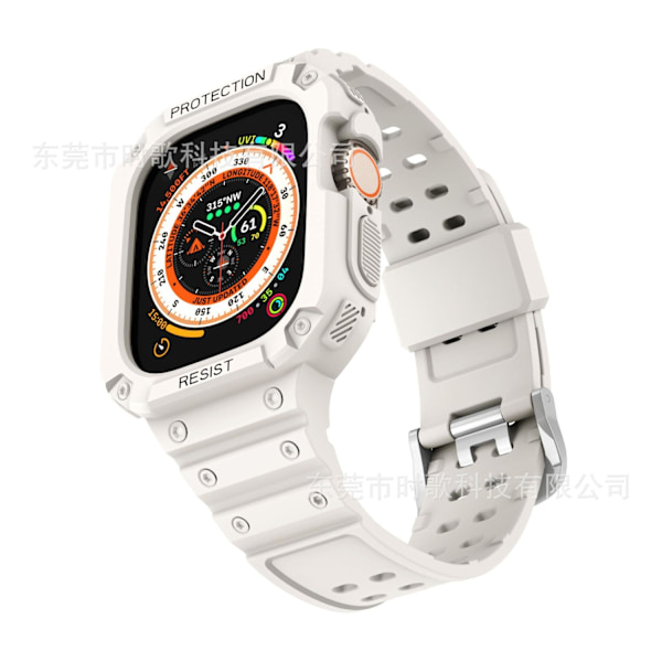 Klokkereim for Apple Watch iWatch 42/44/45mm Universal Enkeltspent Stjernelysfarge