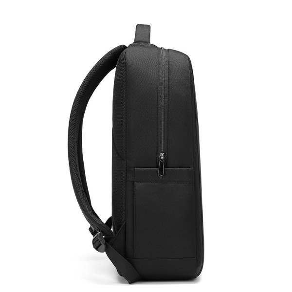 Kouluopiskelijareppu College Bookbag Matkalaukku Business 15,6 tuuman tietokone Oxford Cloth Black 18 inches