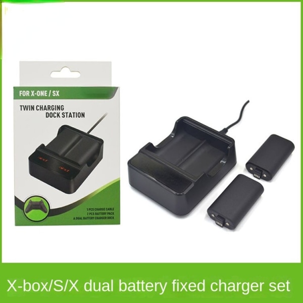 For XboxOne Dual Battery Ladesett Xbox Series Dual Battery Fast Lader Xboxx Dual Battery