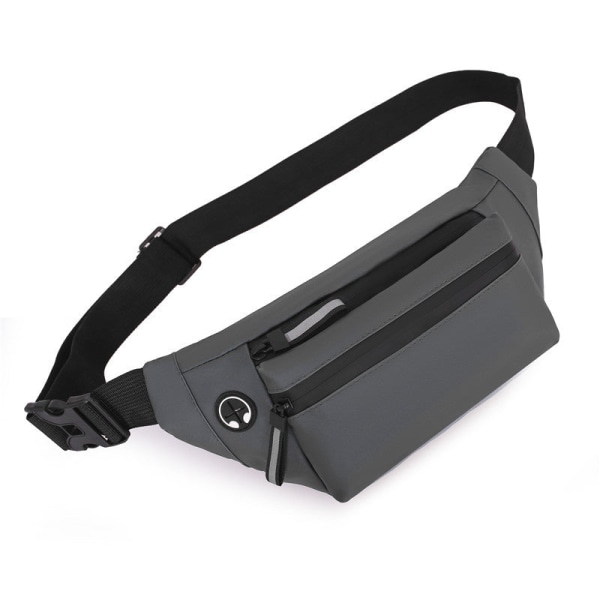 Menn kvinner Fanny Pack Midjeveske Herre Byggeplass Utendørs Trendy Løping Sport Fritid Telefon Bryst Khaki Average size