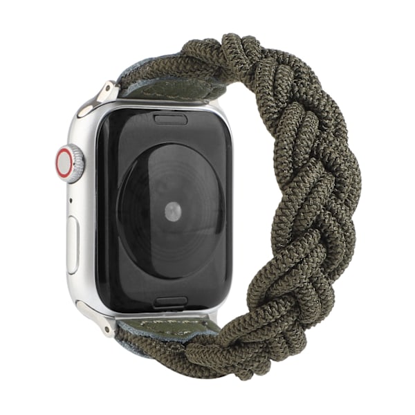 Klockarmband för Apple Watch iWatch 38/40/41mm S-kod 120 Militärgrön