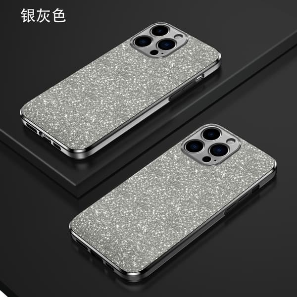 Etui til iPhone 17 Pro Svart gradient lynbelagt, fallsikkert