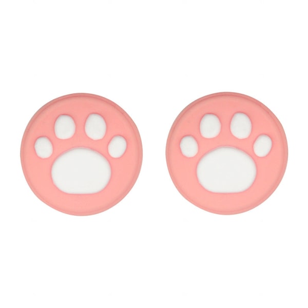 Til Switch Cat's Paw Joystick Cap Switch Lite Cat's Paw knaphætte Tommelpindshætter Beskyttelseshætte Pink