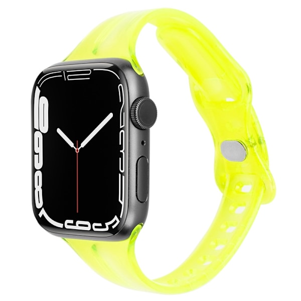 Klockarmband för Apple Watch iWatch 38/40/41mm Jelly Ljusgrön