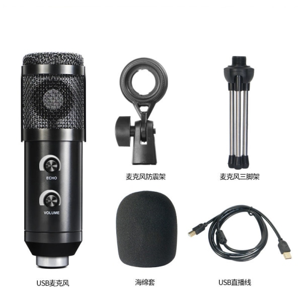 K2- set USB dator Inspelning Sjunga Karaoke Mikrofon Nätverksspel YY Anchor  Live Streaming Utrustning Suit 1 decf | Suit 1 | Fyndiq