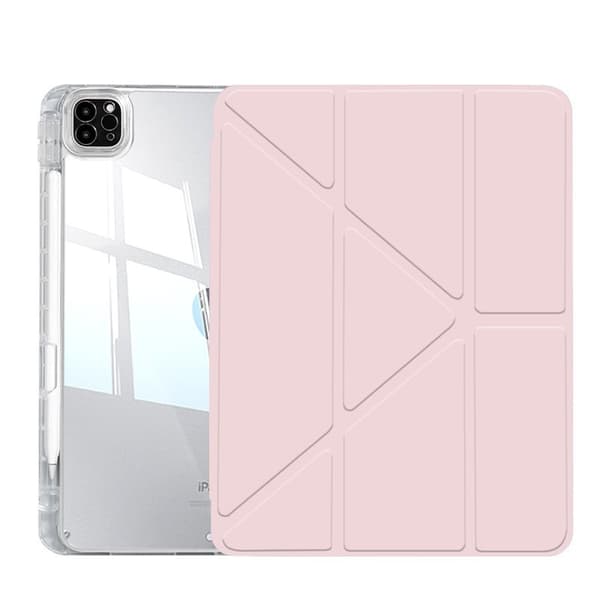 Stilfuldt etui til iPad Mini 6/7 Pink Foldbart Tyndt