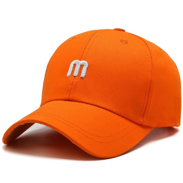 Baseballcaps 2022 vår- og sommerbokstaver Solbeskyttelsessolskjerm Pink Adjustable