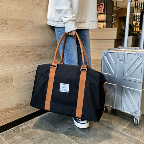 Resväska för män, korta avstånd, bärbar tygväska med stor kapacitet Red Small Size