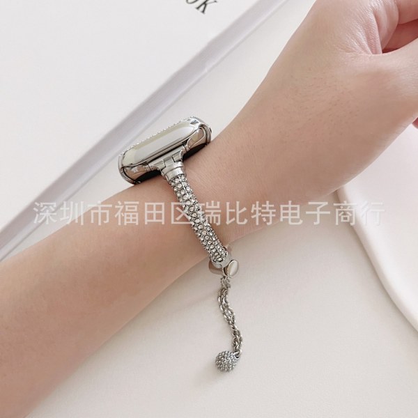 Klockarmband för Apple Watch iWatch 42/44/45/49mm Silver