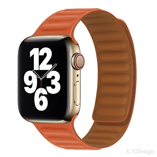 Klockarmband för Apple Watch iWatch 38-41 S10/42mm Svart Box Danxia Färg
