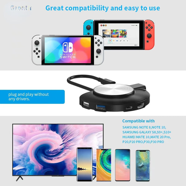 Switch OLED Game Host Video Converter Network Port Switch Universal TV Projection