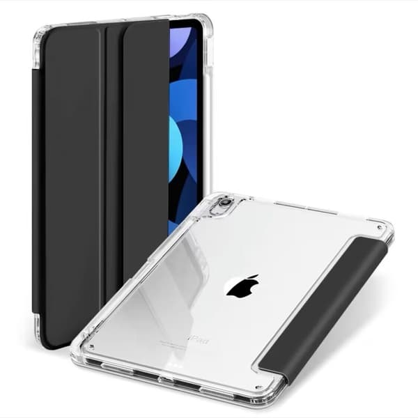 Stilfuldt etui til iPad 10/11 a16 sort tri fold