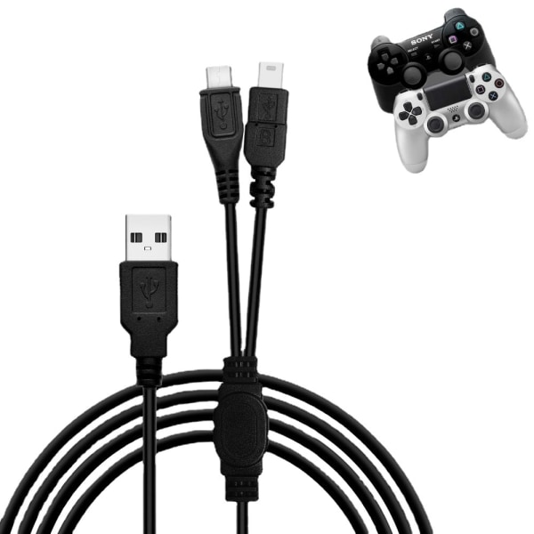 3,5 M PS3-laddningskabel PS4-handtag Laddningskabel Xbox One-datakabel PS4 Pro VR- power