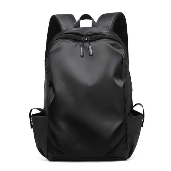 Men Backpack Shoulder Bag Waterproof Travel Anti-Theft Computer Bag Black