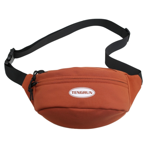 Naisten käsilaukku Yksinkertainen ja kevyt pieni olkapää casual Sports Messenger Miesten Orange